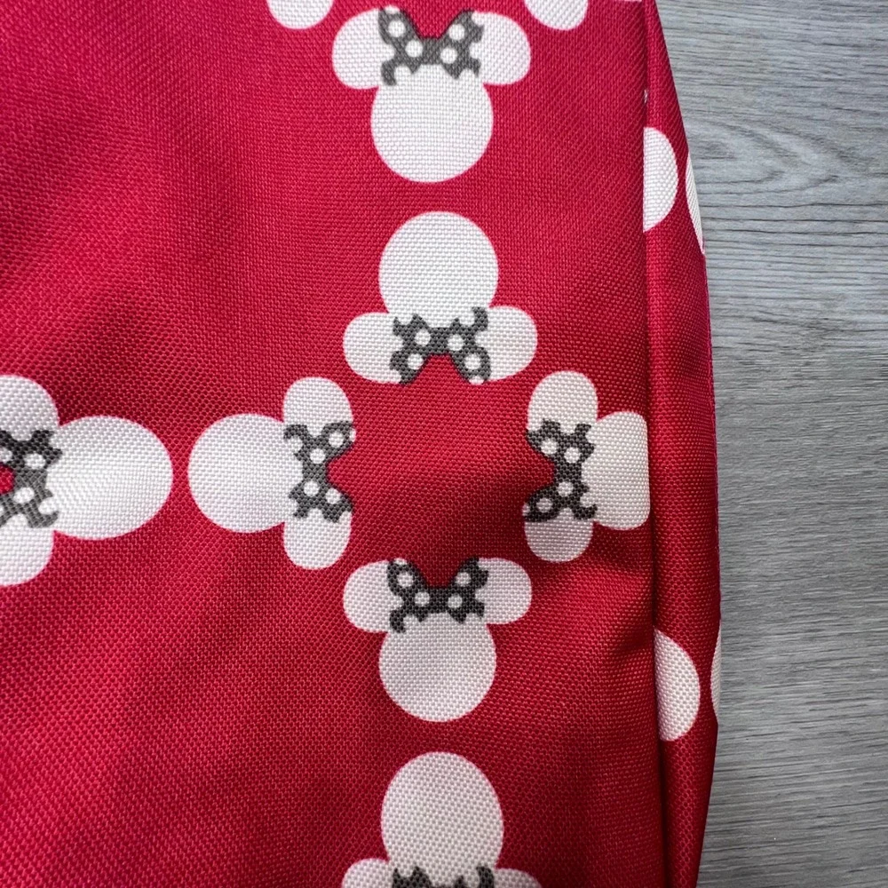 Disney Baby Minnie Mouse Diaper Shuttle Clutch Red Petunia NWT‎